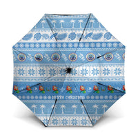 FSM Christmas Umbrella Merry Xmas Federated States of Micronesia - Polynesian Pride