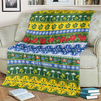 Solomon Islands Christmas Blanket The Solomons Melanesian Meri Krismas - Polynesian Pride