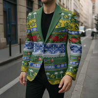 Solomon Islands Christmas Blazer The Solomons Melanesian Meri Krismas - Polynesian Pride