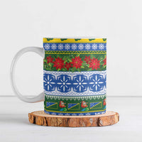Solomon Islands Christmas Ceramic Mug The Solomons Melanesian Meri Krismas - Polynesian Pride