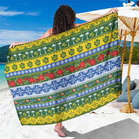 Solomon Islands Christmas Sarong The Solomons Melanesian Meri Krismas - Polynesian Pride