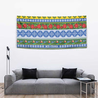 Solomon Islands Christmas Tapestry The Solomons Melanesian Meri Krismas - Polynesian Pride