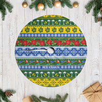 Solomon Islands Christmas Tree Skirt The Solomons Melanesian Meri Krismas - Polynesian Pride