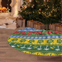 Solomon Islands Christmas Tree Skirt The Solomons Melanesian Meri Krismas - Polynesian Pride