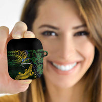 Solomon Islands AirPods Case 677 Proud Crocodile Melanesian Pattern - Polynesian Pride