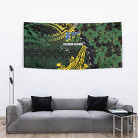 Solomon Islands Tapestry 677 Proud Crocodile Melanesian Pattern LT14 - Polynesian Pride
