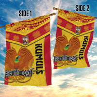 Papua New Guinea Rugby Garden Flag 2023 Go Kumuls Pacific Dynamic Style LT14 - Polynesian Pride