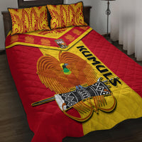 Papua New Guinea Rugby Quilt Bed Set 2023 Go Kumuls Pacific Dynamic Style LT14 - Polynesian Pride