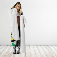 Vanuatu Unity Day Hooded Blanket 29 November Coat Of Arms With Flag Style LT14 - Polynesian Pride