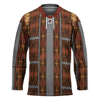 Malo e Lelei Tonga Hockey Jersey Tongan Ngatu Tapa Cloth - Polynesian Pride