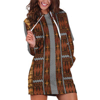 Malo e Lelei Tonga Hoodie Dress Tongan Ngatu Tapa Cloth - Polynesian Pride