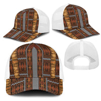 Malo e Lelei Tonga Mesh Trucker Cap Tongan Ngatu Tapa Cloth LT14 - Polynesian Pride