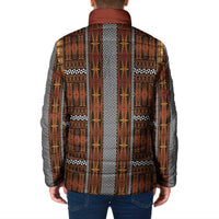 Malo e Lelei Tonga Padded Jacket Tongan Ngatu Tapa Cloth - Polynesian Pride