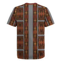 Malo e Lelei Tonga Rugby Jersey Tongan Ngatu Tapa Cloth LT14 - Polynesian Pride