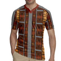 Malo e Lelei Tonga Rugby Jersey Tongan Ngatu Tapa Cloth LT14 - Polynesian Pride
