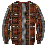 Malo e Lelei Tonga Sweatshirt Tongan Ngatu Tapa Cloth - Polynesian Pride