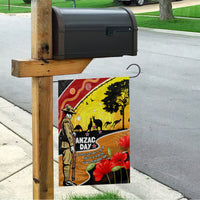 New Zealand And Australia ANZAC Day Garden Flag Aboriginal Maori Starring Night Style