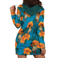 Hawaii Luau Party Hoodie Dress Dancing Girl Tropical Flowers LT14 - Polynesian Pride