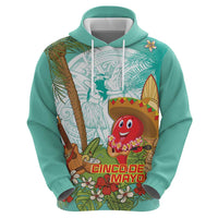 Hawaii Cinco de Mayo Hoodie Chili Pepper Hula Girl Tropical Vibes
