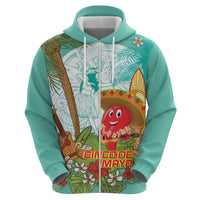 Hawaii Cinco de Mayo Hoodie Chili Pepper Hula Girl Tropical Vibes