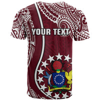 Custom June 15 Mangaia Gospel Day Mangaia Cook Islands T Shirt Maroon Version LT14 - Polynesian Pride