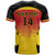 Custom Papua New Guinea Cricket T Shirt 2024 Go PNG