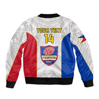 Personalised Philippines Rugby Bomber Jacket Pacific Pilipinas Go Tamaraws LT14 - Polynesian Pride