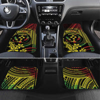 Reggae Kosrae Liberation Day Car Mats September 8 Polynesian Tattoo - Polynesian Pride