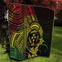 Reggae Kosrae Liberation Day Quilt September 8 Polynesian Tattoo - Polynesian Pride