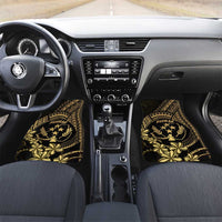 Gold Kosrae Liberation Day Car Mats September 8 Polynesian Tattoo - Polynesian Pride