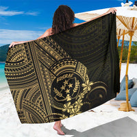 Gold Kosrae Liberation Day Sarong September 8 Polynesian Tattoo - Polynesian Pride
