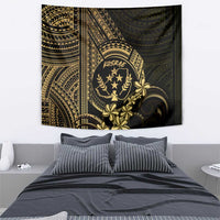 Gold Kosrae Liberation Day Tapestry September 8 Polynesian Tattoo - Polynesian Pride