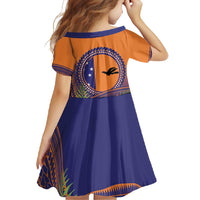 PNG New Ireland Province Family Matching Off Shoulder Maxi Dress and Hawaiian Shirt Niu Ailan Necklace Polynesian Tattoo - Polynesian Pride