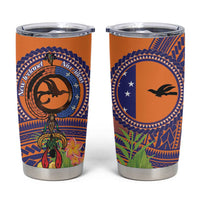 PNG New Ireland Province Tumbler Cup Niu Ailan Necklace Polynesian Tattoo - Polynesian Pride