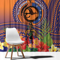 PNG New Ireland Province Window Curtain Niu Ailan Necklace Polynesian Tattoo - Polynesian Pride