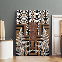 Wahaika New Zealand Canvas Wall Art Maori Weapon Kowhaiwhai Fern Poutama Motifs