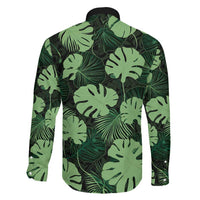 Green Hawaii Kukui Nut Lei Family Matching Mermaid Dress and Hawaiian Shirt Hawaiian Pattern Monstera Tropical Vibes - Polynesian Pride