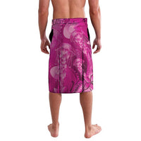 Pink Gradient Polynesia Jellyfish Lavalava Plumeria Polynesian Tattoo Glowing Vibes