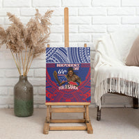 Samoa Independence Day Canvas Wall Art 64th Anniversary Toa O Samoa LT14 - Polynesian Pride