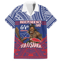 Personalised Samoa Independence Day Hawaiian Shirt 64th Anniversary Toa O Samoa