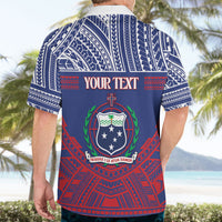 Personalised Samoa Independence Day Hawaiian Shirt 64th Anniversary Toa O Samoa