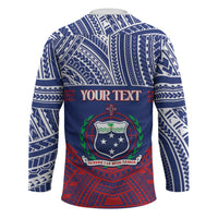 Personalised Samoa Independence Day Hockey Jersey 64th Anniversary Toa O Samoa LT14 - Polynesian Pride