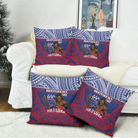 Samoa Independence Day Pillow Cover 64th Anniversary Toa O Samoa LT14 - Polynesian Pride