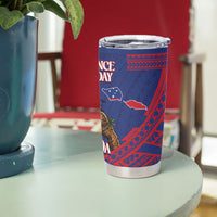 Samoa Independence Day Tumbler Cup 64th Anniversary Toa O Samoa LT14 - Polynesian Pride
