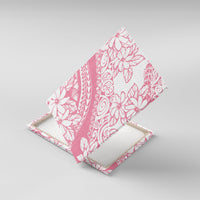 Polynesian Tiare Flower Pink Pastel Vibes Canvas Wall Art