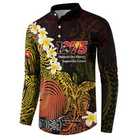 Papua New Guinea 1975 Button Sweatshirt Create Our History Inspire Our Future - Polynesian Pride