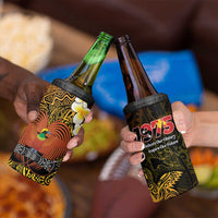 Papua New Guinea 1975 4 in 1 Can Cooler Tumbler Create Our History Inspire Our Future - Polynesian Pride