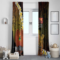 Papua New Guinea 1975 Window Curtain Create Our History Inspire Our Future - Polynesian Pride