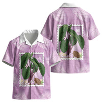 Aloha Hawaii Kalo Kid Hawaiian Shirt Hawaiian Taro Leaves Stylized Stamp