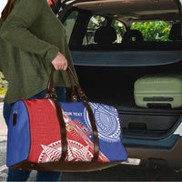 Tonga and Samoa Rugby Custom Travel Bag Ikale Tahi Manu Samoa Together - Polynesian Pride